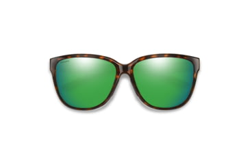 Image of Smith Monterey Sunglasses, Tortoise Frame, ChromaPop Glass Polarized Green Mirror Lens, 20444908656UI