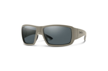 Image of Smith Operators Choice Elite Sunglasses, Tan 499 Frame, Polarized Gray Lens, 203372YZ462M9