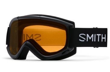 Image of Smith Cascade Classic Ski Goggles, Gold Lite, Black, CN2LBK16