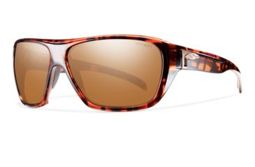 Image of Smith Optics Chief Sunglasses - Copper Plaid Frame, Polarchromic Copper Mirror Lenses CFGPPCMCP
