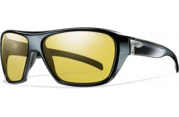 Image of Smith Optics Chief Sunglasses, Black/Polar Low Light Ignitor Techlite Glass Lenses CFGPLLBK