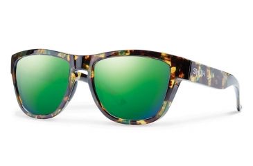 Image of Smith Optics Clark Progressive Prescription Sunglasses, Flecked Green Tortoise Frame, CKPCGMFGTPR