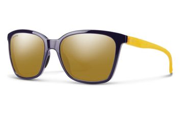 Image of Smith Optics Colette Progressive Prescription Sunglasses, Midnight Matte Honey Frame, Polarized, CLCPBZMMHPR