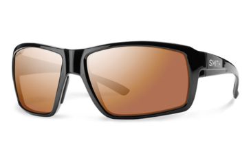 Image of Smith Optics Colson Sunglasses, Black Frame, Polarchromic Copper Mirror Lens, Polarized, Photochromic, COGPPCMBK