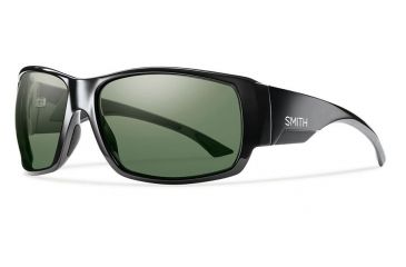 Image of Smith Optics Dockside Progressive Prescription Sunglasses, Black Frame, Polarized, DCCPGNBKPR