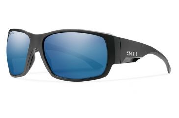 Image of Smith Optics Dockside Progressive Prescription Sunglasses, Matte Black Frame, Polarized, DCCPUGMMBPR