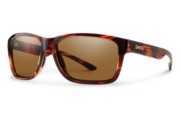 Image of Smith Optics Drake Single Vision Prescription Sunglasses, Tortoise Frame, Polarized, DKCPBRTTSV