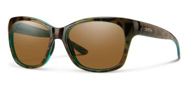 Image of Smith Optics Feature Single Vision Prescription Sunglasses, Tort Marine Frame, Polarized, FECPBRTMSV