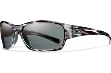 Image of Smith Optics Forum Sunglasses - Black Stripe Frame, Polarized Gray Lenses FUPPGYBP