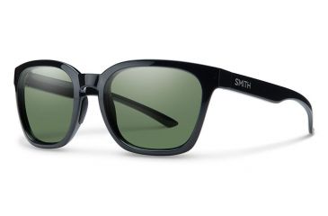 Image of Smith Optics Founder Single Vision Prescription Sunglasses, Black Frame, Polarized, FOCPGNBKSV