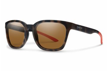 Image of Smith Optics Founder Single Vision Prescription Sunglasses, Howler Matte Tortoise Frame, Polarized, FOCPBRHMTSV