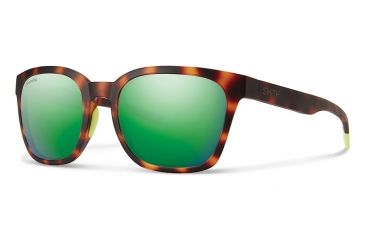 Image of Smith Optics Founder Single Vision Prescription Sunglasses, Matte Tortoise Neon Frame, FOCMGMMTNSV