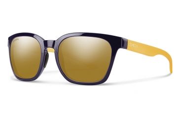 Image of Smith Optics Founder Single Vision Prescription Sunglasses, Midnight Matte Honey Frame, FOCPBZMMHSV
