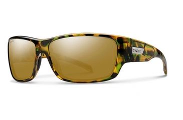 Image of Smith Optics Frontman Single Vision Prescription Sunglasses, Flecked Green Tortoise Frame, Polarized, FNCPBZMFGTSV