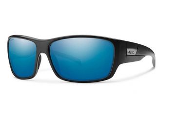 Image of Smith Optics Frontman Single Vision Prescription Sunglasses, Matte Black Frame, Polarized, FNCPUGMMBSV