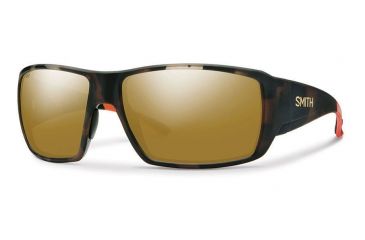 Image of Smith Optics Guides Choice Single Vision Prescription Sunglasses, Howler Matte Tortoise Frame, Polarized, GCRPBZMHMTSV
