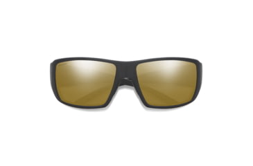 Image of Smith Optics Guides Choice Sunglasses, Matte Black Frame, Polarized Bronze Lens, 20494700362QE