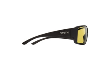 Image of Smith Optics Guides Choice Sunglasses, Matte Black Frame, Polarized Low Light Yellow Lens, 20494700362L5