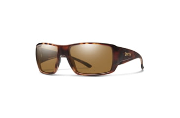 Image of Smith Optics Guide's Choice XL Sunglasses, Matte Havana Frame, ChromaPop Polarized Brown Lens, 204447N9P63L5