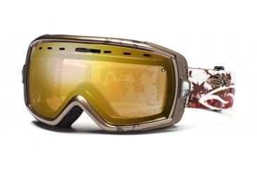 Image of Smith Heiress Goggles, Bronze Fallen, Gold Sensor Mirror HR6GMZF11