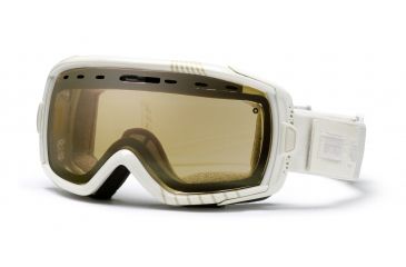 Image of Smith Optics Heiress Ski Goggles - Ivory Keys - Gold Sensor Lens