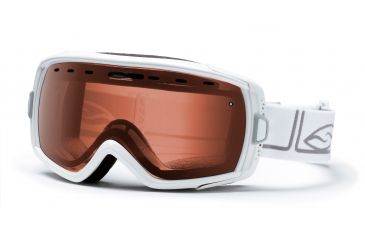 Image of Smith Heiress Goggles, White Foundation, Polarized Rose Copper HR6EPFW10