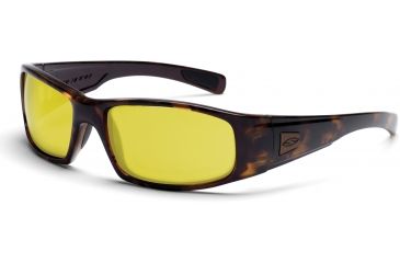 Image of Smith Optics Hideout Sunglasses with Tortoise frames and Freshwater Amber lenses