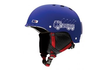 Image of Smith Optics Holt Junior Snow Helmet - Blue GoTech