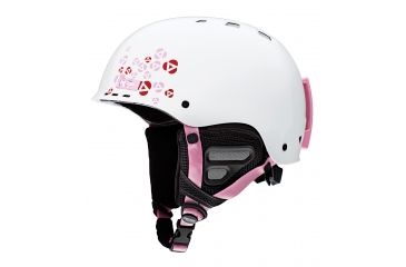 Image of Smith Optics Holt Junior Snow Helmet - White Floral