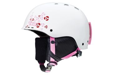 Image of Smith Holt Junior Helmet, White Floral, Youth H12-HJWFY