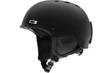 Image of Smith Optics Holt Junior Helmet, Matte Black, Youth Medium H13-HJBMYM