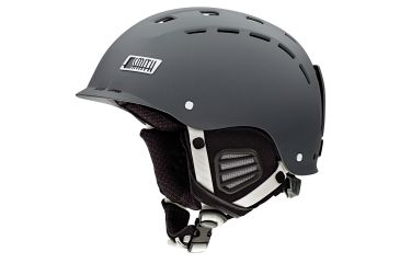 Image of Smith Optics Hustle Snow Helmet - Large, Matte Graphite H01-HSMGLG