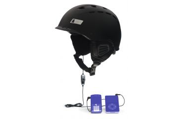 Image of Smith Optics Hustle Snow Helmet - SkullCandy Audio Kit - Matte Black