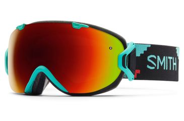 Image of I-OS Goggle-Woolrich Vintage - Geo-Red Sol-X Mirror