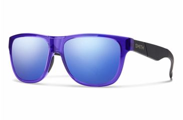 Image of Smith Optics Lowdown Slim Progressive Prescription Sunglasses, Crystal Ultraviolet Frame, LSPCBMCUVPR