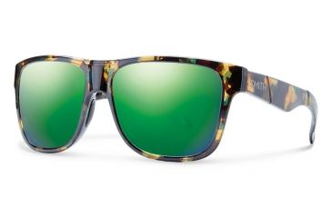 Image of Smith Optics Lowdown Xl Bifocal Prescription Sunglasses, Flecked Green Tortoise Frame, LXPCGMFGTBI