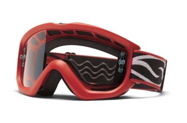 Image of Smith Option OTG Goggles Red, Clear AFC Lens OP1CFRD4