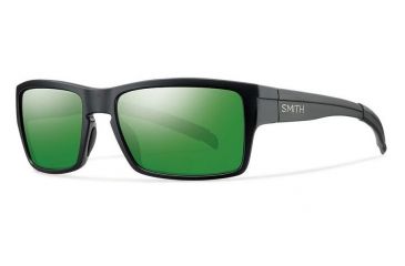 Image of Smith Optics Outlier Single Vision Prescription Sunglasses, Matte Black Frame, Polarized, OUPPGMMBSV