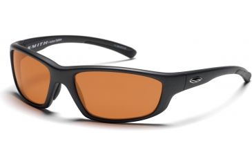Image of Smith Optics Passage Sunglasses with Graphite frames and Copper Polarized lenses