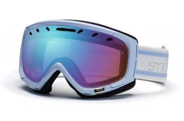 Image of Smith Phase Goggles, Petal Blue Bristol, Sensor Mirror PZ6ZBB11