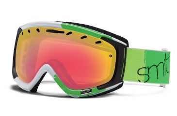 Image of Smith Optics Phase Snow Goggles - Neon Blitz Frame w/ Red Sensor Lens PZ6RZNB13