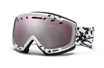 Image of Smith Phase Goggles, White/Black Fallen, Ignitor Mirror PZ6IWF11