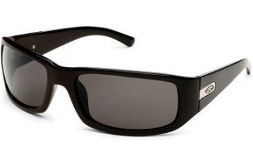 Image of Smith Optics Projekt Sunglasses - Black frames, Polarized Gray lenses