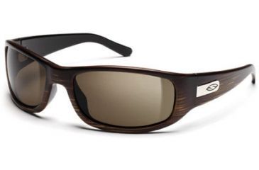 Image of Smith Optics Projekt Sunglasses - Wood Grain frames, Polarized Brown lenses