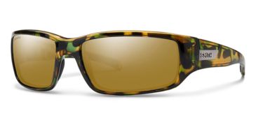 Image of Smith Optics Prospect Progressive Prescription Sunglasses, Flecked Green Tortoise Frame, Polarized, POCPBZMFGTPR