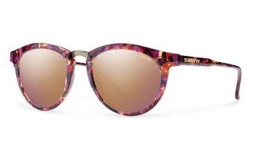 Image of Smith Optics Questa Progressive Prescription Sunglasses, Flecked Mulberry Tortoise Frame, QEPCRGMFMTPR
