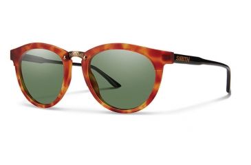 Image of Smith Optics Questa Progressive Prescription Sunglasses, Matte Honey Tort/Black Frame, Polarized, QECPGNMHTPR