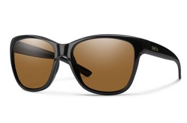 Image of Smith Optics Ramona Progressive Prescription Sunglasses, Black Frame, Polarized, RACPBRBKPR