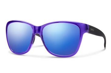 Image of Smith Optics Ramona Progressive Prescription Sunglasses, Crystal Ultraviolet Frame, RAPCBMCUVPR
