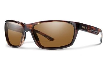 Image of Smith Optics Redmond Single Vision Prescription Sunglasses, Tortoise Frame, Polarized, RDCPBRTTSV